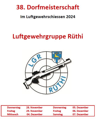 LGR Dorfmeisterschaft Rüthi